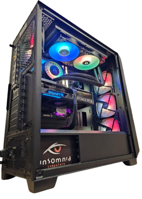 Insomnia Shadow Storm: i7 13700KF, RTX 4070Super 12GB, 32GB DDR5-6000, 1TB NVMe