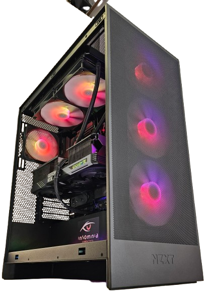 Insomnia Shadow Storm 2 Lite: X870, Ryzen 9 9800X3D, 32GB DDR5-6000, RTX4080S, 2TB NVMe