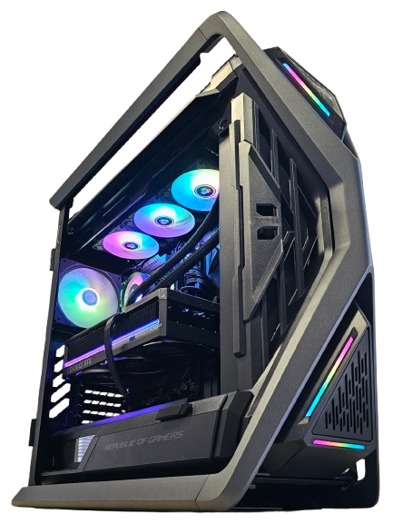 Insomnia Shadow Titan: X670E, Ryzen 7 9800X3D, 64GB DDR5-6000, RTX5090 24GB, 2TB NVMe