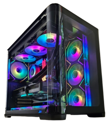 Insomnia Shadow Arcglass i: Z790, Intel Core i7 14700KF, 32GB DDR5-7200, RTX5070Ti 16GB, 2TB NVMe