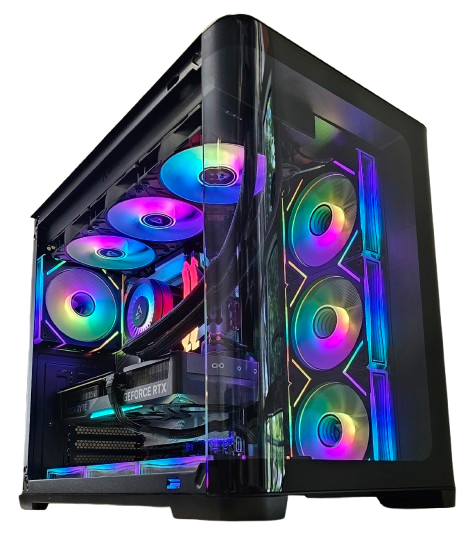Insomnia Shadow Arcglass i: Z790, Intel Core i7 14700KF, 32GB DDR5-7200, RTX5070Ti 16GB, 2TB NVMe
