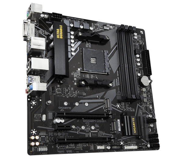 Gigabyte B550M DS3H AM4