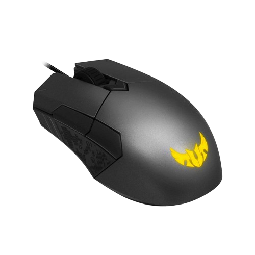 ASUS TUF Gaming M5 Optical USB RGB Gaming Mouse featuring a 6200 DPI Optical sensor