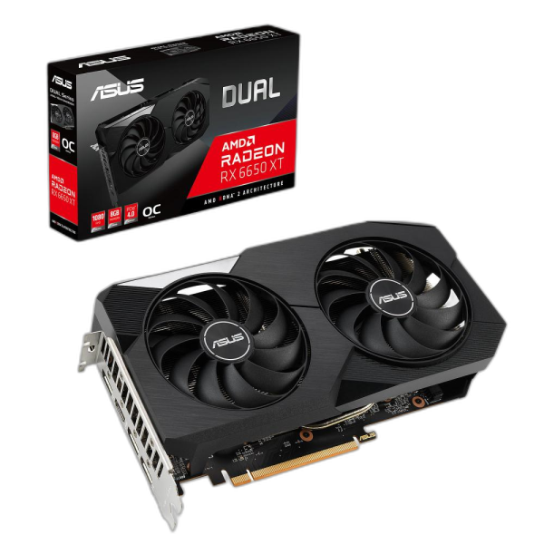 ASUS DUAL-RX6650XT-O8G