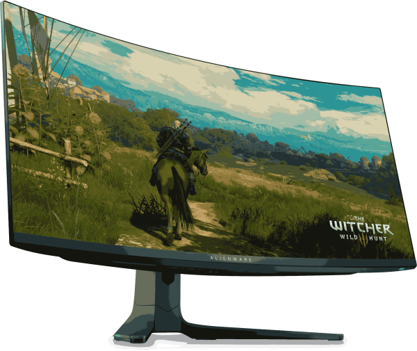 Dell Alienware AW3423DWF 34" 165Hz Curved QD-OLED Gaming Monitor
