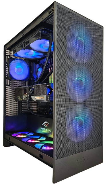 Insomnia Shadow Storm 2 Lite: X870, Ryzen 9 9800X3D, 32GB DDR5-6000, RTX4080S, 2TB NVMe