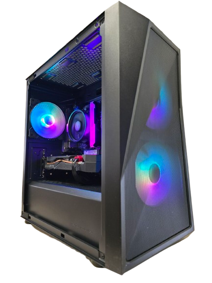 Gaming PC: A520, Ryzen 5 5500, 16GB DDR4-3200, RTX2060Super 8GB, 1TB NVMe