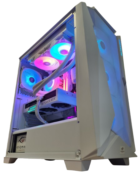 Insomnia Arctic ForceX Lite: B650, Ryzen 5 9600X, 32GB DDR5-6000, RTX4070Super 12GB OC