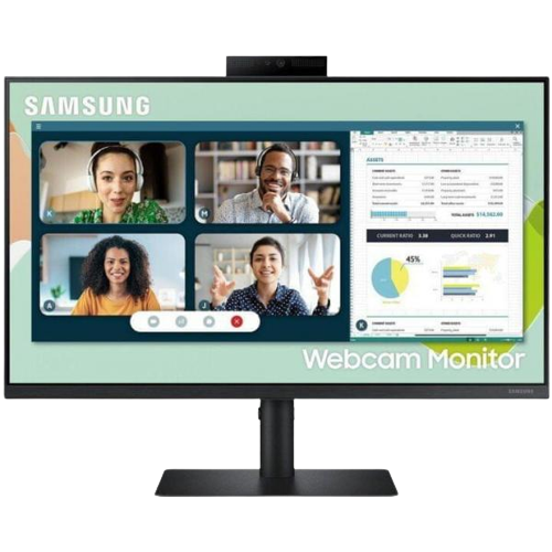 SAMSUNG S24A400VEU 24" Full HD Flat S40VA Series Monitor with Webcam