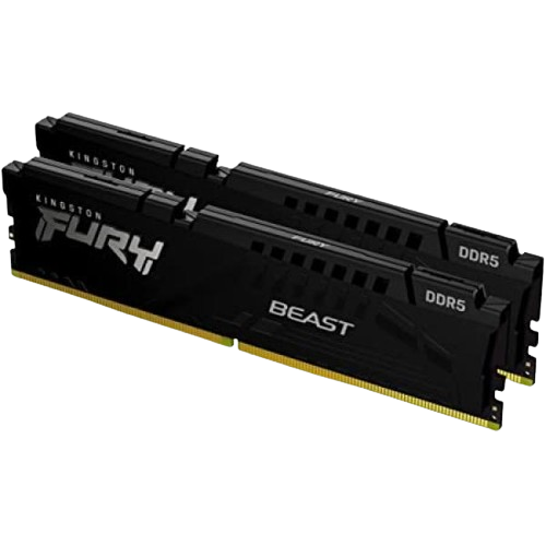 Kingston 32GB 5200MHz DDR5 CL40 DIMM (Kit of 2) FURY Beast Black
