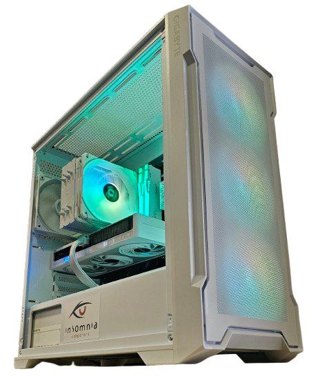 Insomnia Arctric Nova: B650M, Ryzen 7 7700X, 32GB DDR5-6000, RTX 5060 Ti, 1TB NVMe