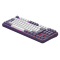 Dark Project ALU87A Violet/White - Mechanical Gaming Keyboard