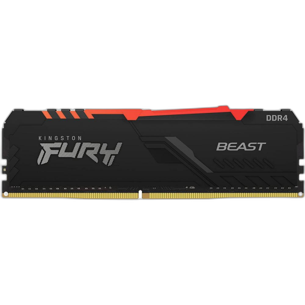 Kingston 16GB 3200MHz DDR4 CL16 DIMM FURY Beast RGB