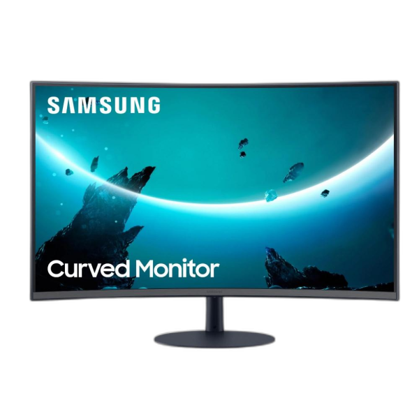 SAMSUNG C27T550FDR 27" Curved Monitor with optimal curvature 1000R