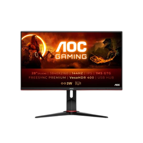 AOC UltraHD LED Backlit Gaming monitor U28G2XU