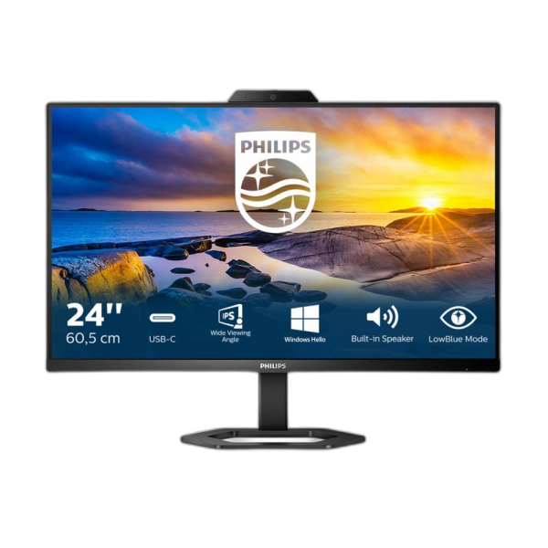 Philips FullHD USB-C monitor with Webcam 24E1N5300HE