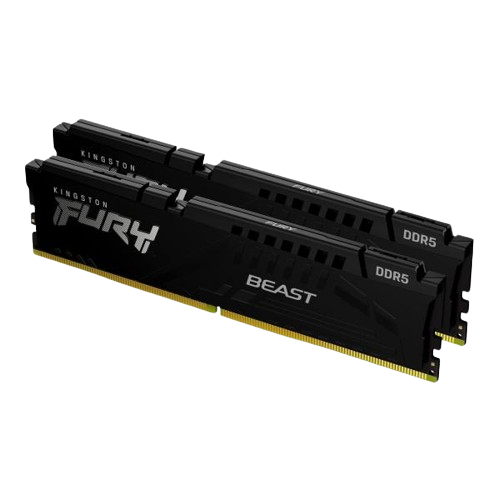 Kingston 16GB 5200MHz DDR5 CL40 DIMM (Kit of 2) FURY Beast Black