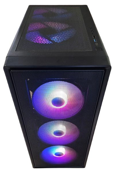 Insomnia Shadow Vortex 4: H610, Core i3 12100F, 16GB DDR4, GTX1660Super 6GB, 1TB NVMe