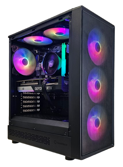 Gaming PC: A520, Ryzen 5 3600, 16GB DDR4-3200, RTX3060Ti 8GB, 1TB NVMe