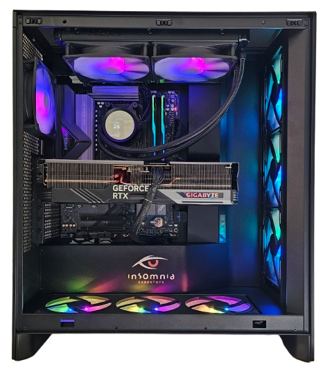 Insomnia Shadow Storm 2 Lite: X870, Ryzen 9 9800X3D, 32GB DDR5-6000, RTX4080S, 2TB NVMe