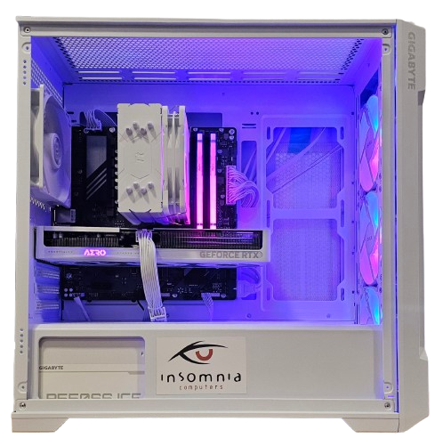 Insomnia Arctric Nova: B650M, Ryzen 7 7700X, 32GB DDR5-6000, RTX 5060 Ti, 1TB NVMe