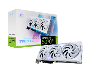 MSI nVidia GeForce RTX 5070 Ti 16G GAMING TRIO OC WHITE