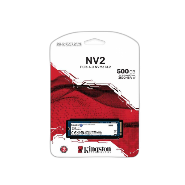 Kingston 500GB NV2 NVMe PCIe SSD