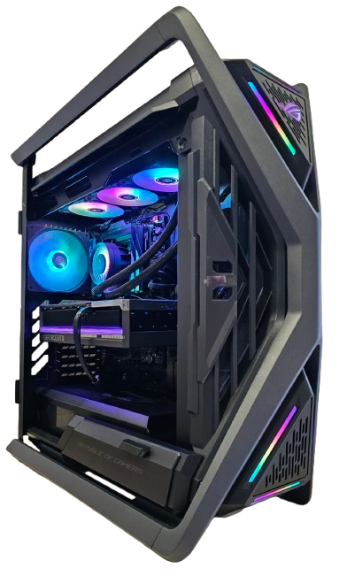 Insomnia Shadow Titan: X670E, Ryzen 7 9800X3D, 64GB DDR5-6000, RTX5090 24GB, 2TB NVMe