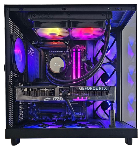 Insomnia Shadow Aquarium 2 XT: X870E, Ryzen 9 9800X3D, 64GB DDR5-6000, RTX 5070Тi 16GB, 2TB NVMe