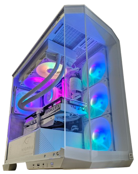 Insomnia Arctic Frostbite: B760, Core i7 14700KF, 32GB DDR5-6400, RTX4070Ti Super 16GB, 2TB NVMe
