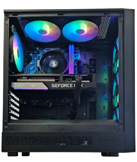 Gaming PC: A520, Ryzen 5 3600, 16GB DDR4-3200, RTX3060Ti 8GB, 1TB NVMe