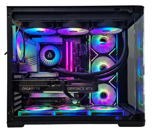 Insomnia Shadow Arcglass i: Z790, Intel Core i7 14700KF, 32GB DDR5-7200, RTX5070Ti 16GB, 2TB NVMe