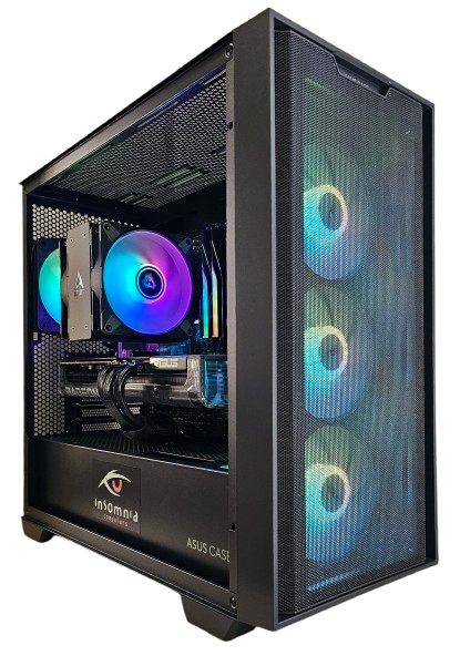 Insomnia Shadow PrimeX: B650, Ryzen 5 9600X, 32GB DDR5-6000, RX9070XT 1TB NV2
