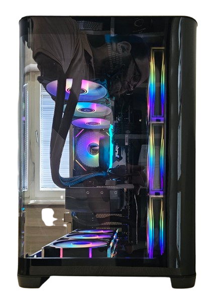 Insomnia Shadow Arcglass i: Z790, Intel Core i7 14700KF, 32GB DDR5-7200, RTX5070Ti 16GB, 2TB NVMe