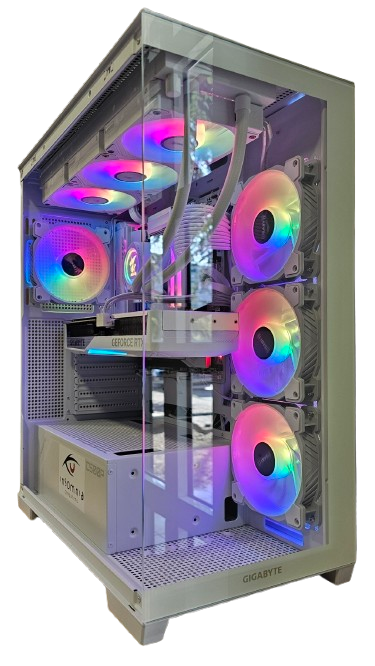Insomnia Arctic Glass 3: B760, 14700KF, 32GB DDR5-6400, RTX5070Ti, 1TB NVMe