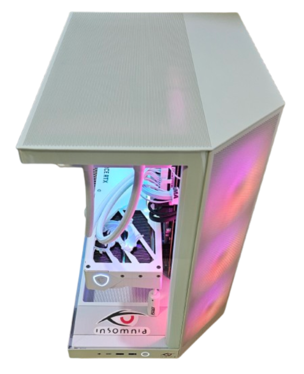 Insomnia Arctic Aquarium: B760, i7 14600K, 32GB DDR5-6400, RTX 5070 12GB