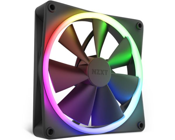 NZXT F140 RGB 140mm Cooling Fan Black (RF-R14SF-B1)