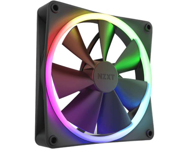 NZXT F140 RGB 140mm Cooling Fan Black (RF-R14SF-B1)