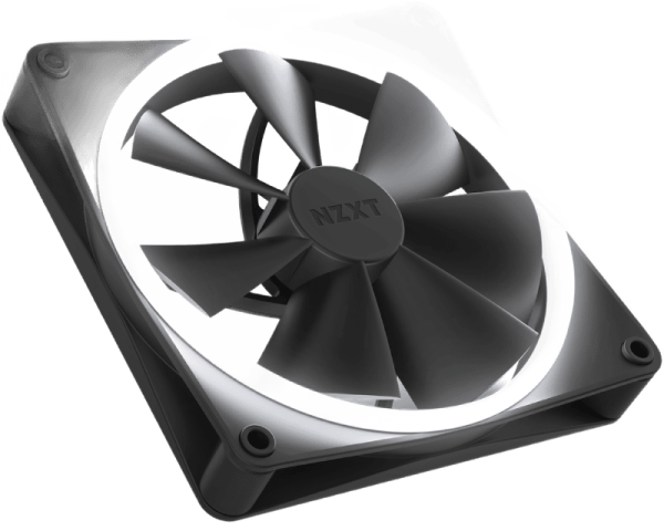 NZXT F140 RGB 140mm Cooling Fan Black (RF-R14SF-B1)