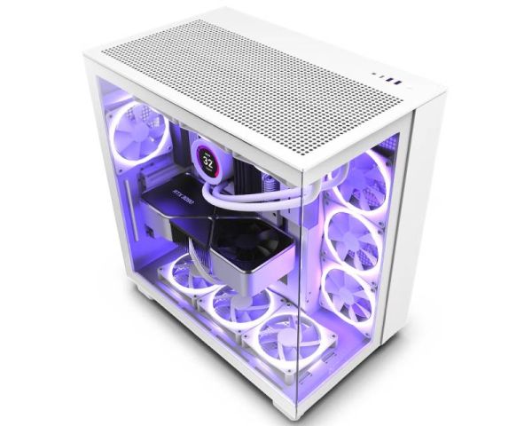 NZXT H9 Flow Case White (CM-H91FW-01)