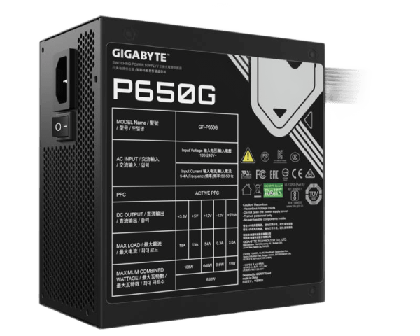 Gigabyte GP-P650G 650W 80+ Gold