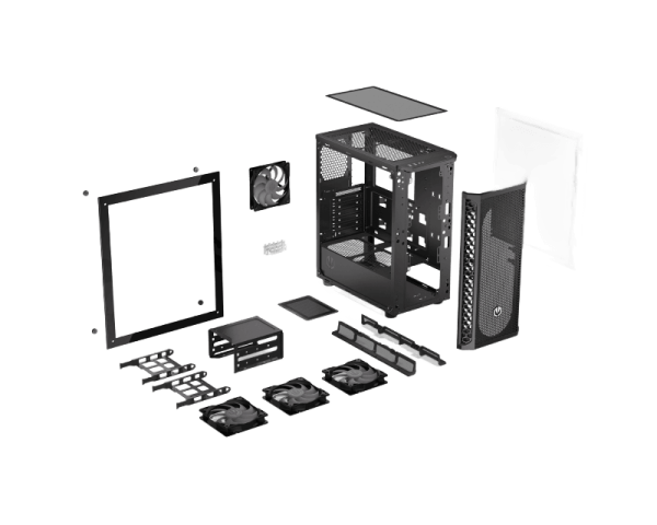 Endorfy Signum 300 ARGB Case Black (EY2A006)