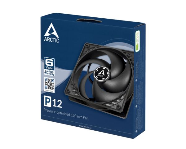 Arctic P12 120mm Cooling Fan Black (ACFAN00118A)