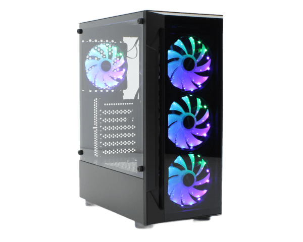 IG-Max N1903 Reflex 4F ARGB Fans Case Black