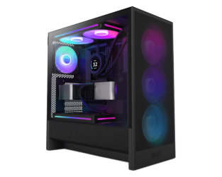 NZXT H5 Flow RGB (2024) Gaming Case Black (CC-H52FB-R1)