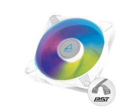Arctic P12 PWM PST 120mm A-RGB Cooling Fan White (ACFAN00254A)