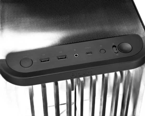 PROART PA401 WOOD METAL PWM BLACK case black