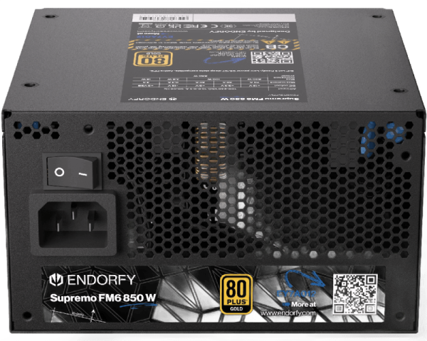 Endorfy Psu Supremo FM6 Gold 850W (Ey7A012)