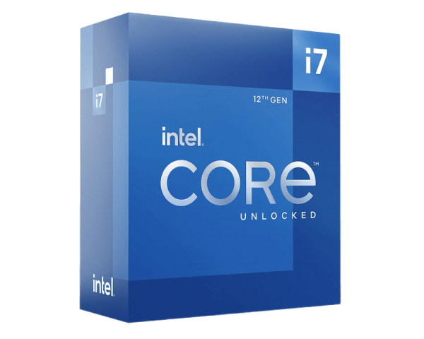 CPU Core I7-12700K to 5.00GHz Box