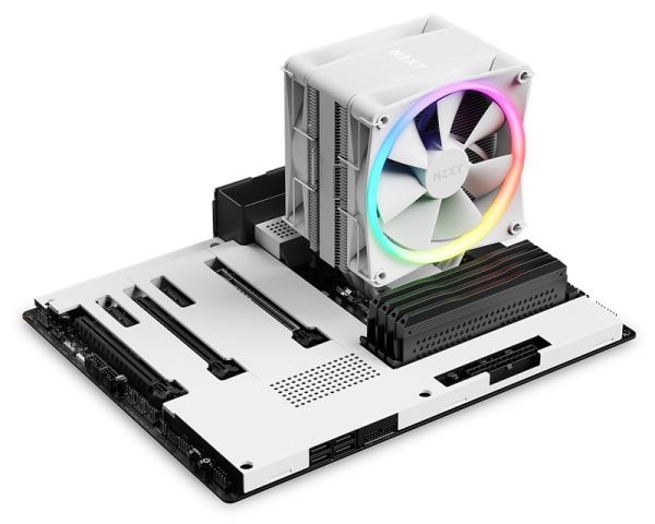 NZXT T120 RGB CPU Cooler White (RC-TR120-W1)